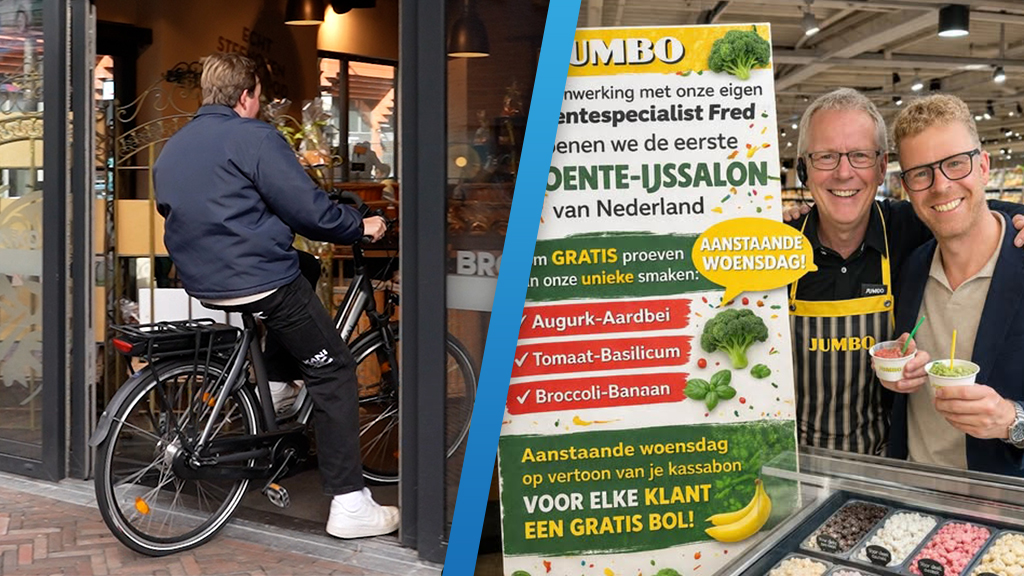 Geen voetgangers meer in het centrum en groente-ijssalon, dit zijn de leukste 1 aprilgrappen