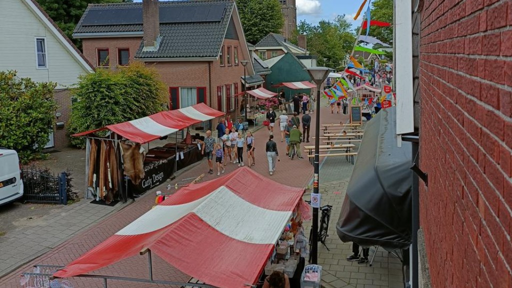 Dorpsstraatfeest gaat niet door vanwege code rood