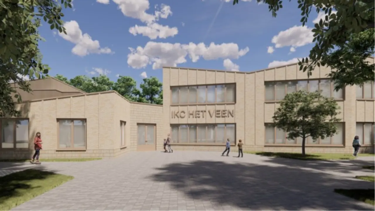 Bouw IKC Het Veen start volgend jaar, oplevering in 2028 of 2029